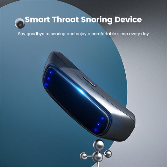 Smart AI Anti-Snoring Device | TENS & EMS Sleep Aid Solution