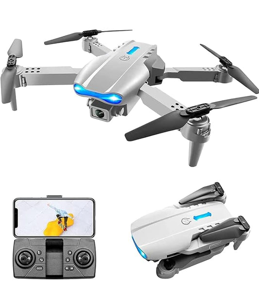 E99 Pro Foldable HD Drone | Beginner-Friendly WiFi Quadcopter with 30-Min Flight Time
